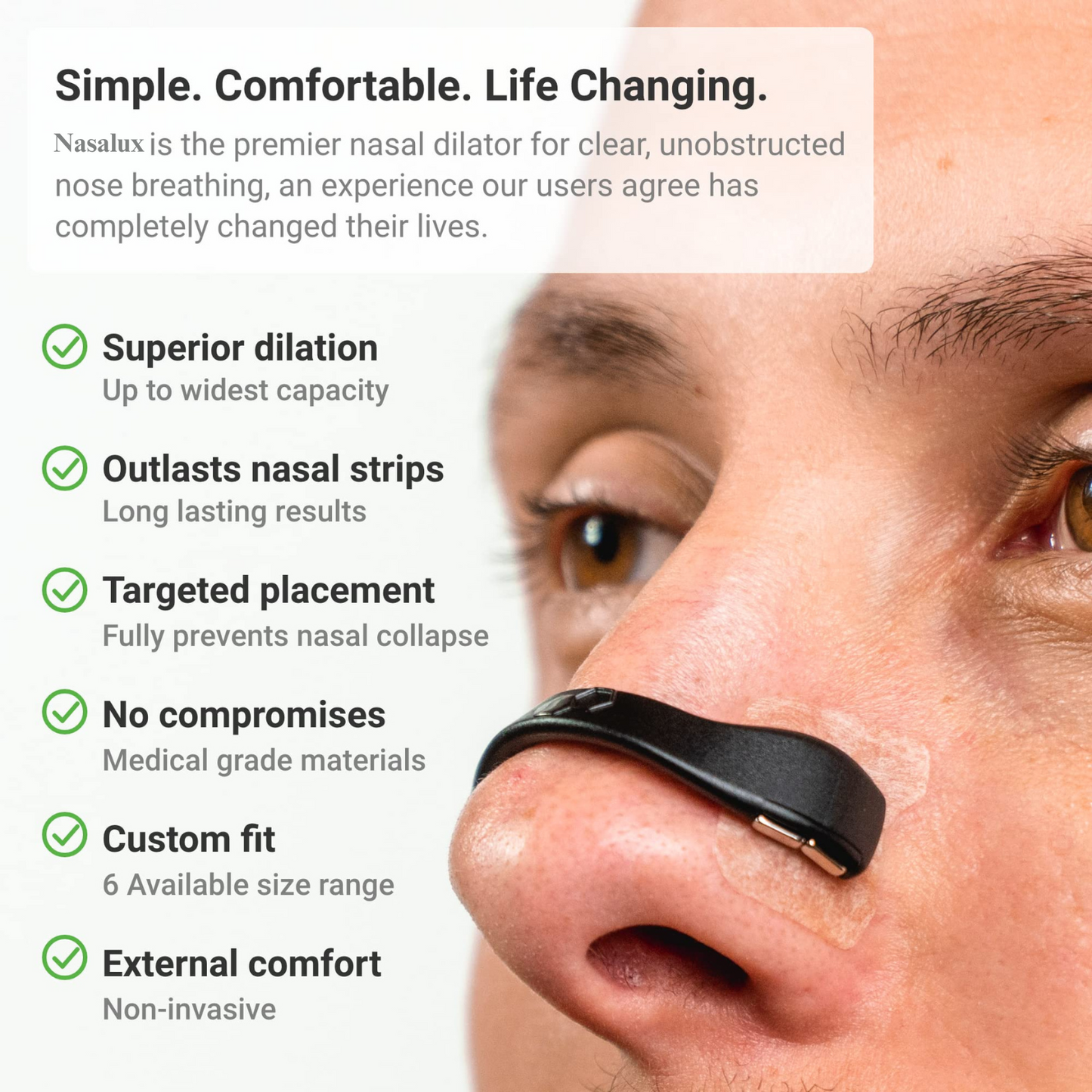 BreathBoost | Magnetic Nose Strip